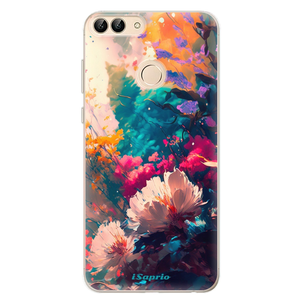 Odolné silikonové pouzdro iSaprio - Flower Design - Huawei P Smart