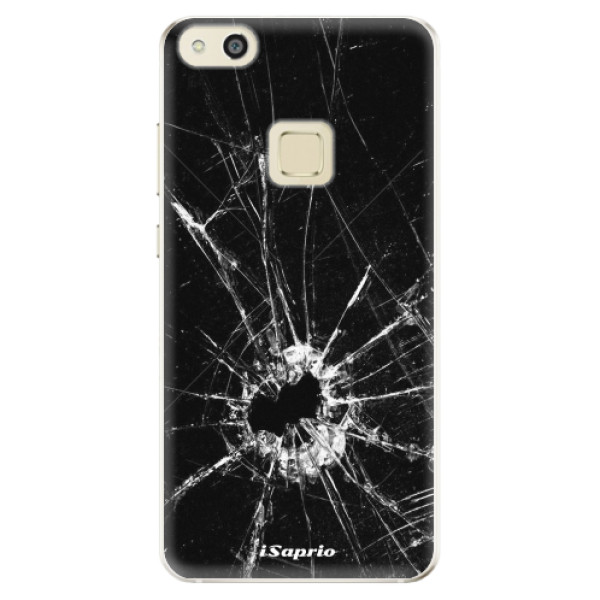 Odolné silikonové pouzdro iSaprio - Broken Glass 10 - Huawei P10 Lite