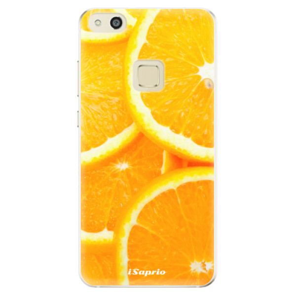 Odolné silikonové pouzdro iSaprio - Orange 10 - Huawei P10 Lite