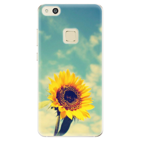 Odolné silikonové pouzdro iSaprio - Sunflower 01 - Huawei P10 Lite