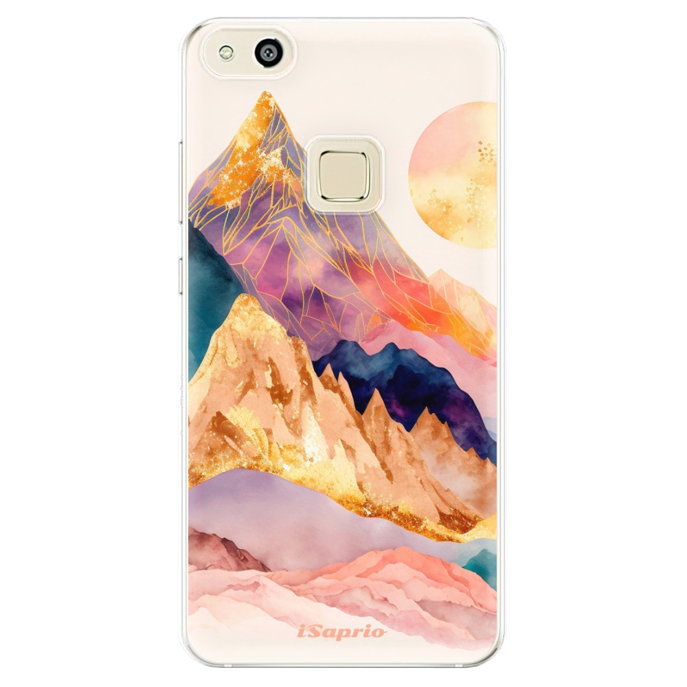 Odolné silikonové pouzdro iSaprio - Abstract Mountains - Huawei P10 Lite