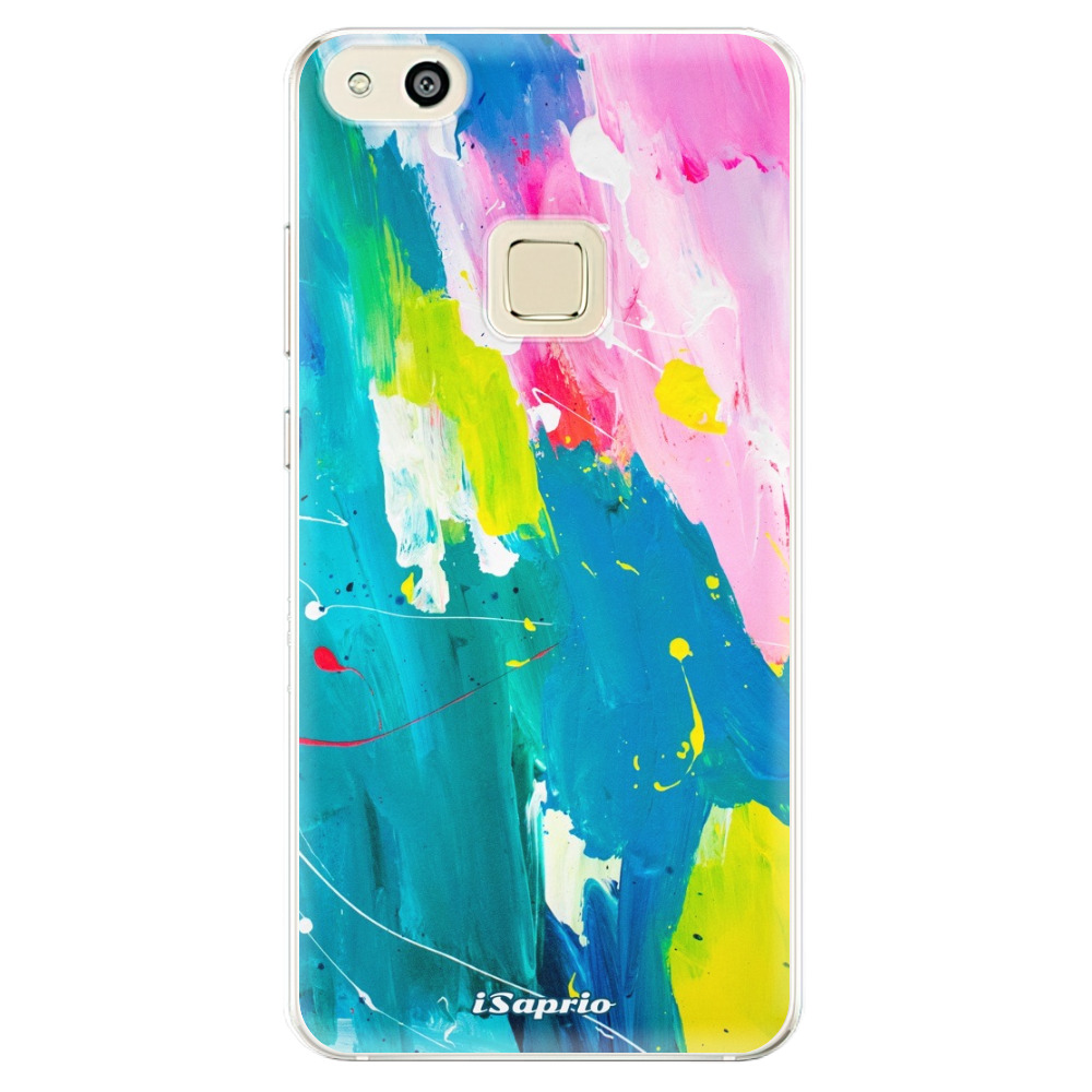 Odolné silikonové pouzdro iSaprio - Abstract Paint 04 - Huawei P10 Lite