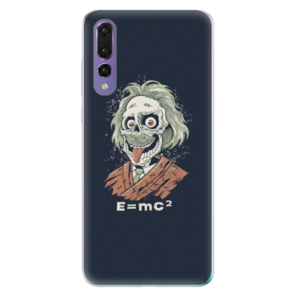 Odolné silikonové pouzdro iSaprio - Einstein 01 - Huawei P20 Pro