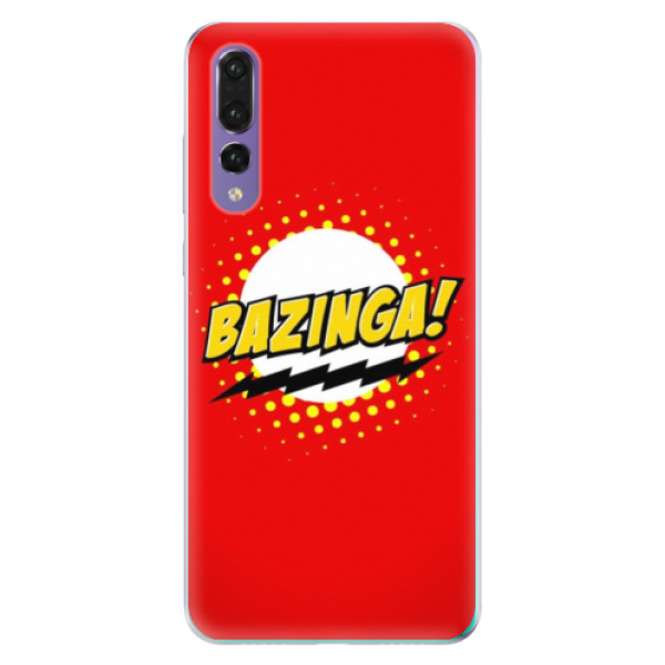 Odolné silikonové pouzdro iSaprio - Bazinga 01 - Huawei P20 Pro