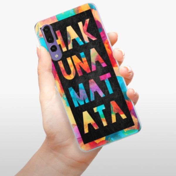 Silikonové pouzdro iSaprio - Huawei P20 Pro - Hakuna Matata 01