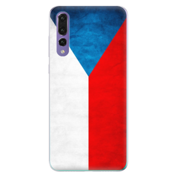 Odolné silikonové pouzdro iSaprio - Czech Flag - Huawei P20 Pro