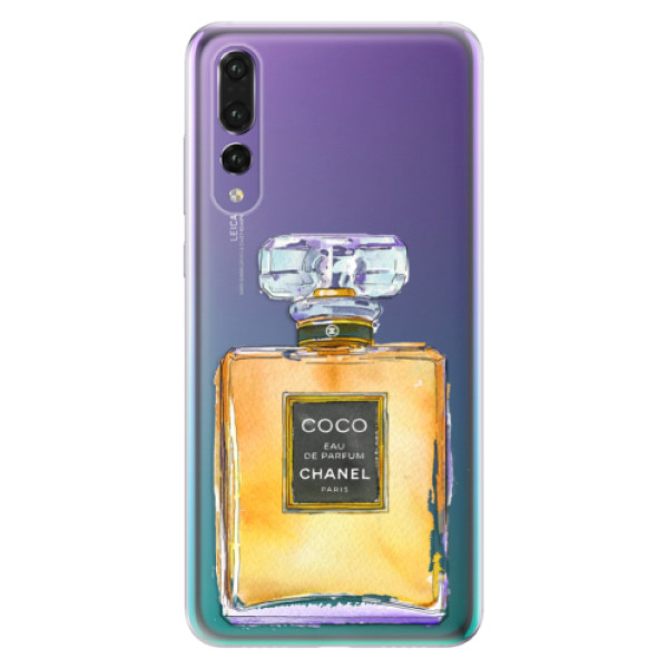 Odolné silikonové pouzdro iSaprio - Chanel Gold - Huawei P20 Pro