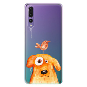 Silikonové pouzdro iSaprio - Huawei P20 Pro - Dog And Bird