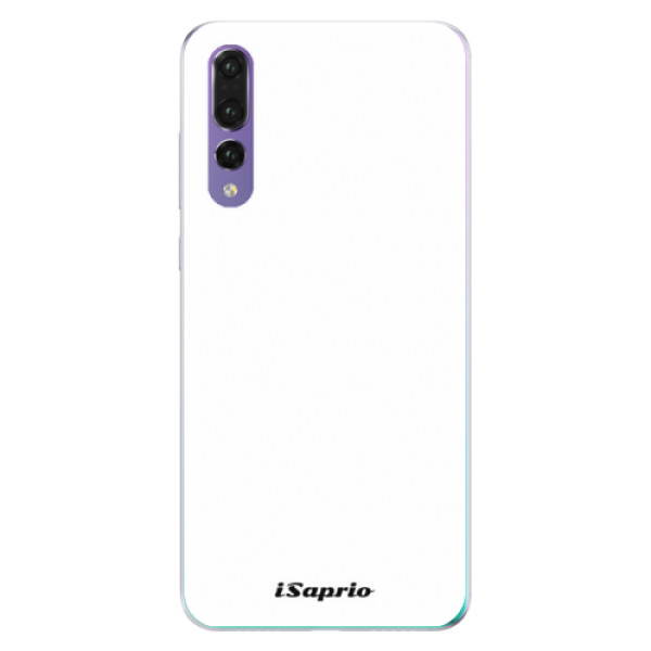 Odolné silikonové pouzdro iSaprio - 4Pure – bílé na mobil Huawei P20 Pro (Odolný silikonový kryt, obal, pouzdro iSaprio s motivem 4Pure – bílé na mobilní telefon Huawei P20 Pro)