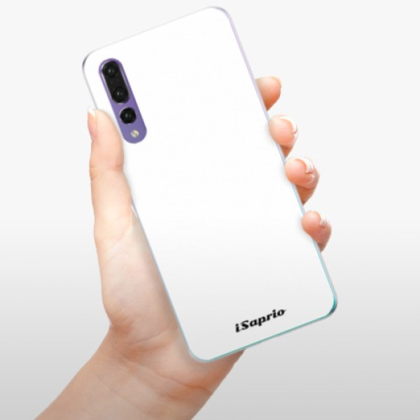 Silikonové pouzdro iSaprio - Huawei P20 Pro - 4Pure bílé