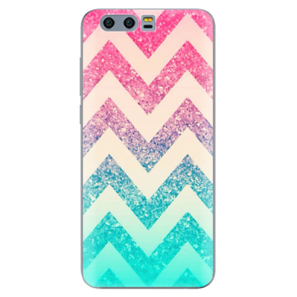 Odolné silikonové pouzdro iSaprio - Zig-Zag - Huawei Honor 9