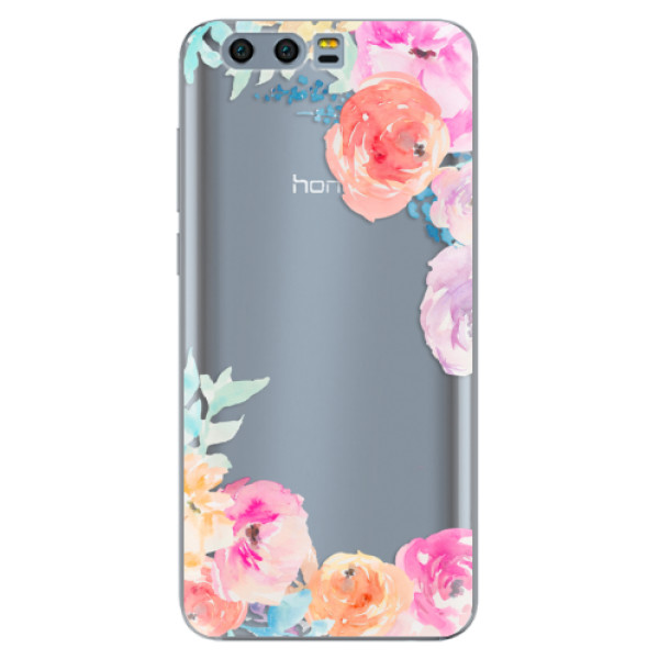 Odolné silikonové pouzdro iSaprio - Flower Brush - Huawei Honor 9