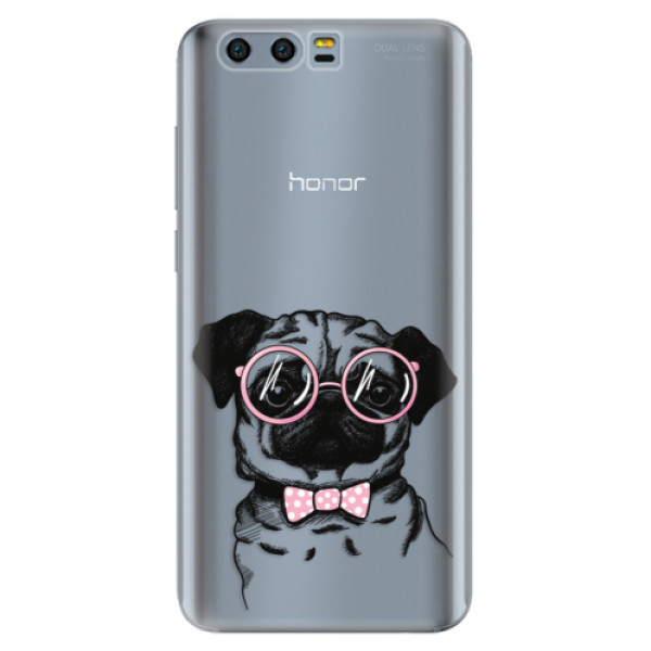 Odolné silikonové pouzdro iSaprio - The Pug - Huawei Honor 9