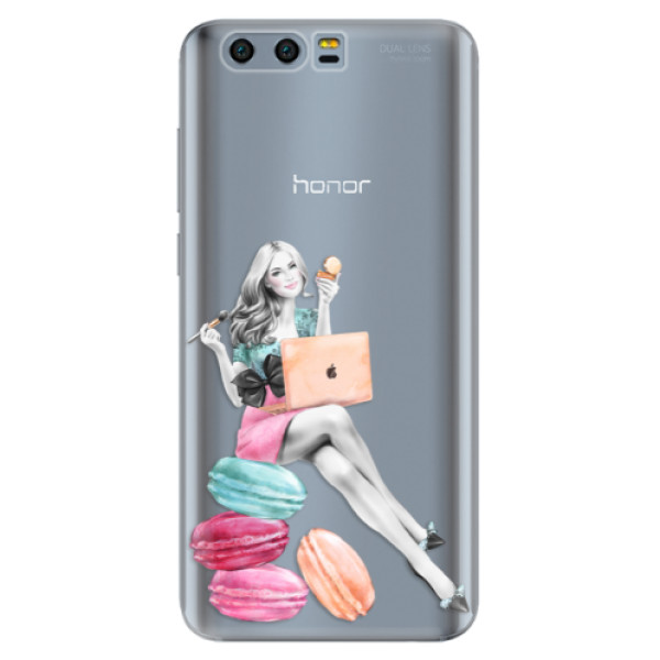 Odolné silikonové pouzdro iSaprio - Girl Boss - Huawei Honor 9