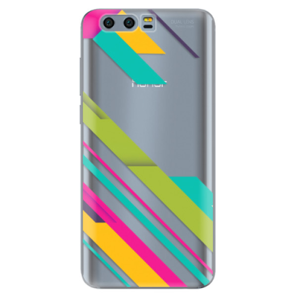 Odolné silikonové pouzdro iSaprio - Color Stripes 03 - Huawei Honor 9