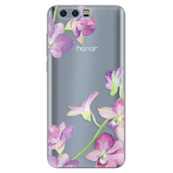 Odolné silikonové pouzdro iSaprio - Purple Orchid - Huawei Honor 9