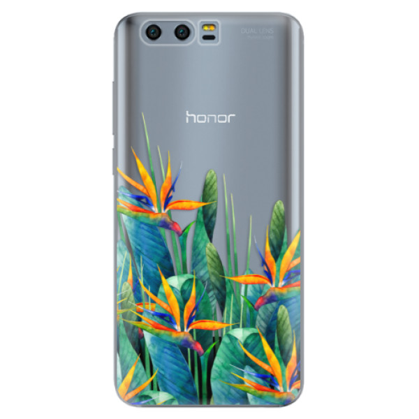Levně Odolné silikonové pouzdro iSaprio - Exotic Flowers - Huawei Honor 9