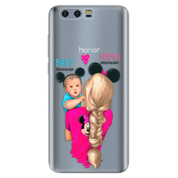 Odolné silikonové pouzdro iSaprio - Mama Mouse Blonde and Boy - Huawei Honor 9