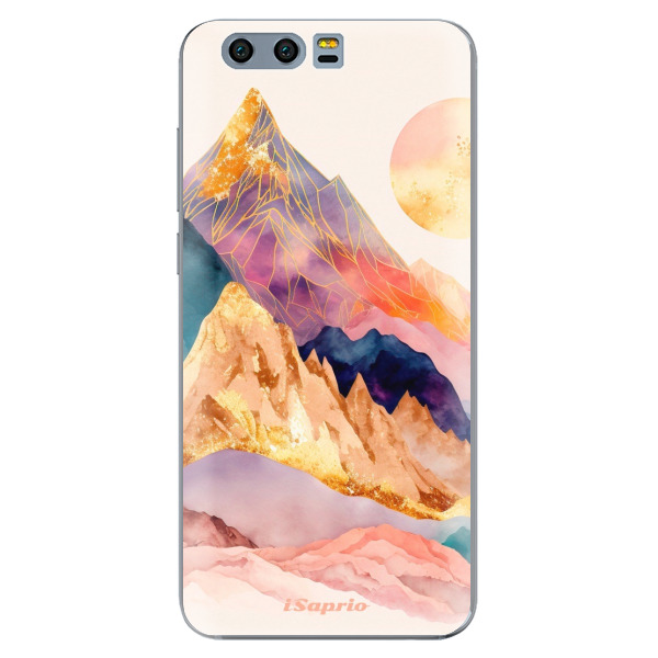 Odolné silikonové pouzdro iSaprio - Abstract Mountains - Huawei Honor 9
