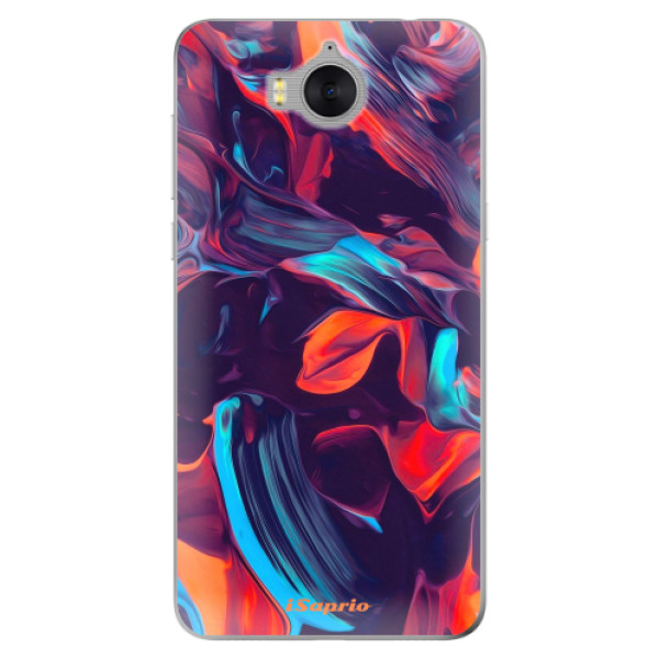 Odolné silikonové pouzdro iSaprio - Color Marble 19 - Huawei Y5 2017 / Y6 2017