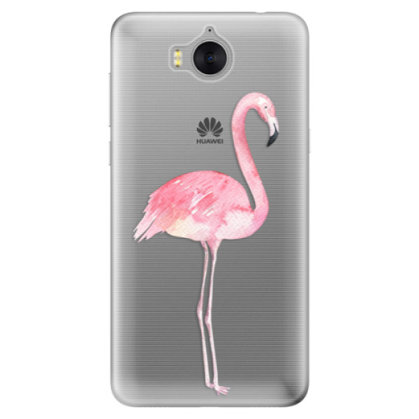 Levně Odolné silikonové pouzdro iSaprio - Flamingo 01 - Huawei Y5 2017 / Y6 2017
