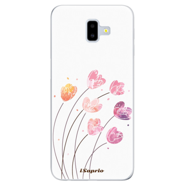 Odolné silikonové pouzdro iSaprio - Flowers 14 na mobil Samsung Galaxy J6 Plus (Odolný silikonový kryt, obal, pouzdro iSaprio s motivem Flowers 14 na mobilní telefon Samsung Galaxy J6 Plus)