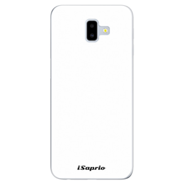 Odolné silikonové pouzdro iSaprio - 4Pure - bílé na mobil Samsung Galaxy J6 Plus (Odolný silikonový kryt, obal, pouzdro iSaprio - 4Pure - bílé na mobilní telefon Samsung Galaxy J6 Plus)