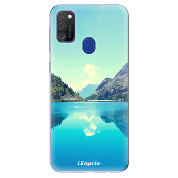 Odolné silikonové pouzdro iSaprio - Lake 01 - Samsung Galaxy M21