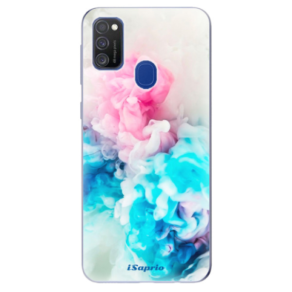 Odolné silikonové pouzdro iSaprio - Watercolor 03 na mobil Samsung Galaxy M21 (Silikonový odolný kryt, obal, pouzdro iSaprio - Watercolor 03 na mobilní telefon Samsung Galaxy M21)
