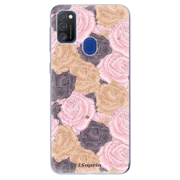 Odolné silikonové pouzdro iSaprio - Roses 03 - Samsung Galaxy M21