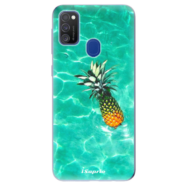 Odolné silikonové pouzdro iSaprio - Pineapple 10 - Samsung Galaxy M21