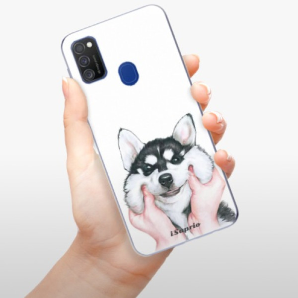Silikonové pouzdro iSaprio - Samsung Galaxy M21 - Malamute 01