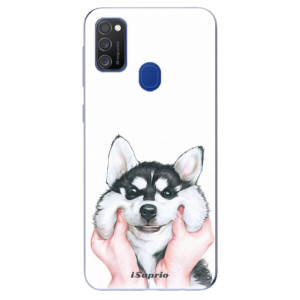Silikonové pouzdro iSaprio - Samsung Galaxy M21 - Malamute 01