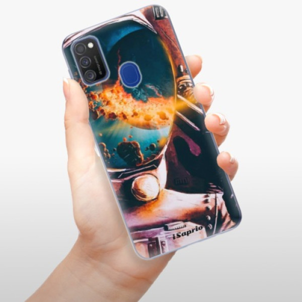 Silikonové pouzdro iSaprio - Samsung Galaxy M21 - Astronaut 01