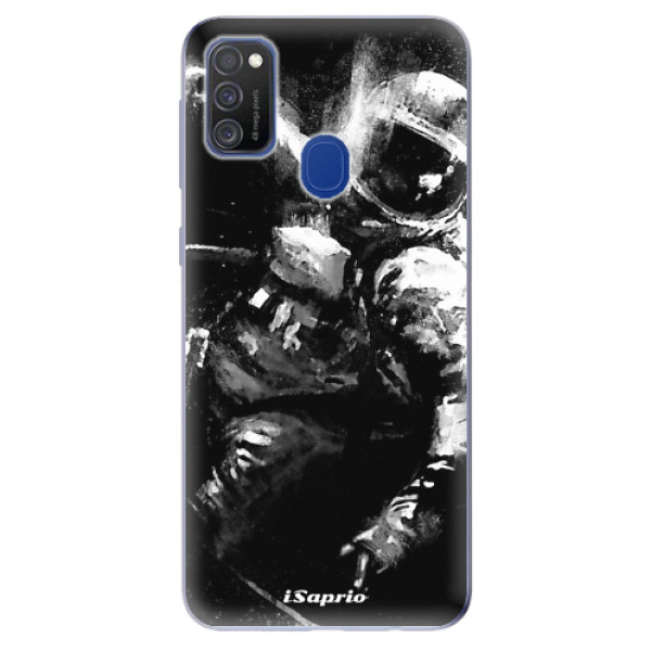 Odolné silikonové pouzdro iSaprio - Astronaut 02 - Samsung Galaxy M21
