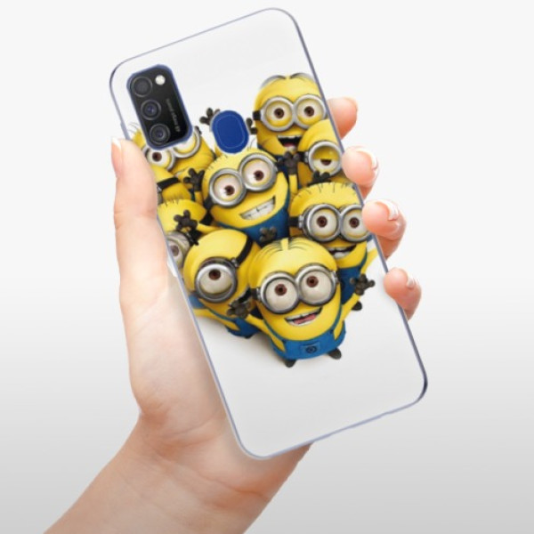 Silikonové pouzdro iSaprio - Samsung Galaxy M21 - Mimons 01