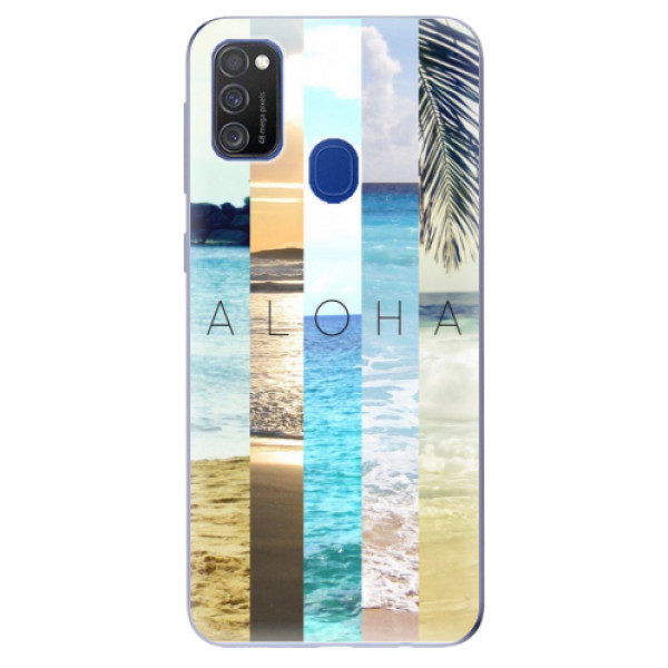 Odolné silikonové pouzdro iSaprio - Aloha 02 - Samsung Galaxy M21