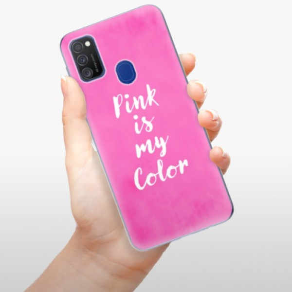 Silikonové pouzdro iSaprio - Samsung Galaxy M21 - Pink is my color