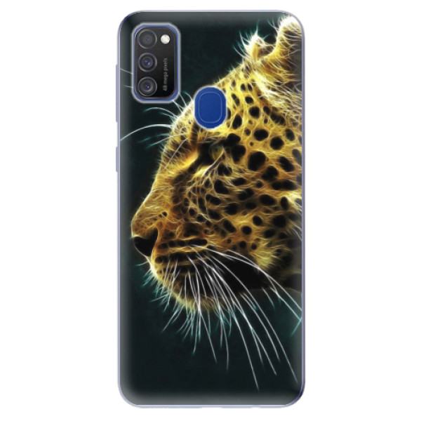 Odolné silikonové pouzdro iSaprio - Gepard 02 na mobil Samsung Galaxy M21 (Silikonový odolný kryt, obal, pouzdro iSaprio - Gepard 02 na mobilní telefon Samsung Galaxy M21)