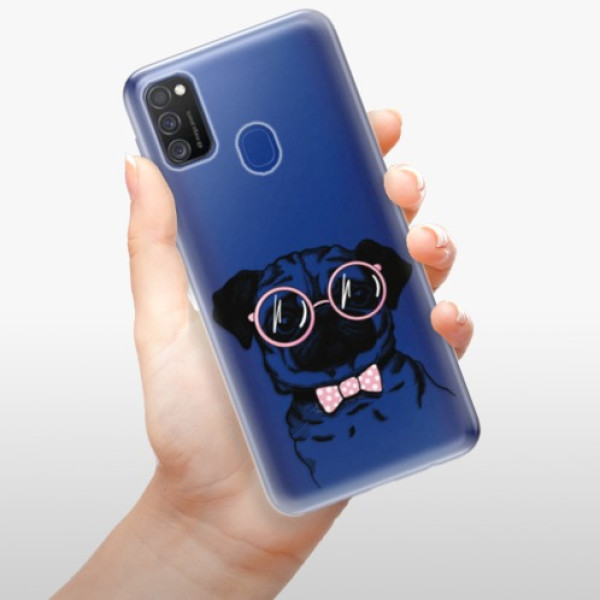 Silikonové pouzdro iSaprio - Samsung Galaxy M21 - The Pug