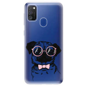 Silikonové pouzdro iSaprio - Samsung Galaxy M21 - The Pug