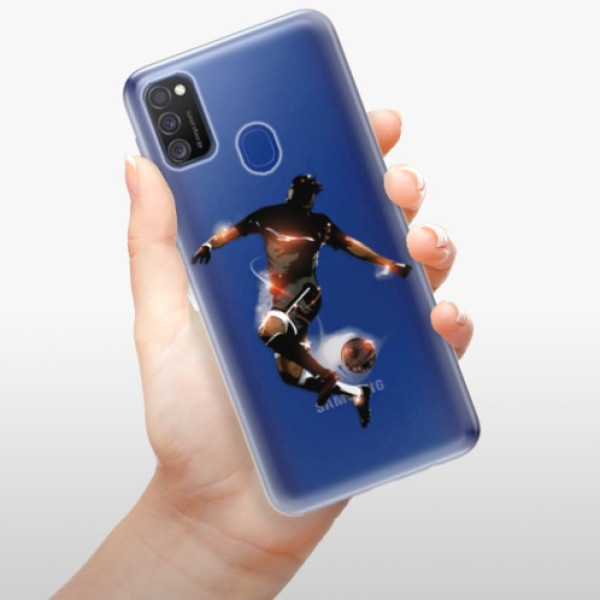 Silikonové pouzdro iSaprio - Samsung Galaxy M21 - Fotball 01
