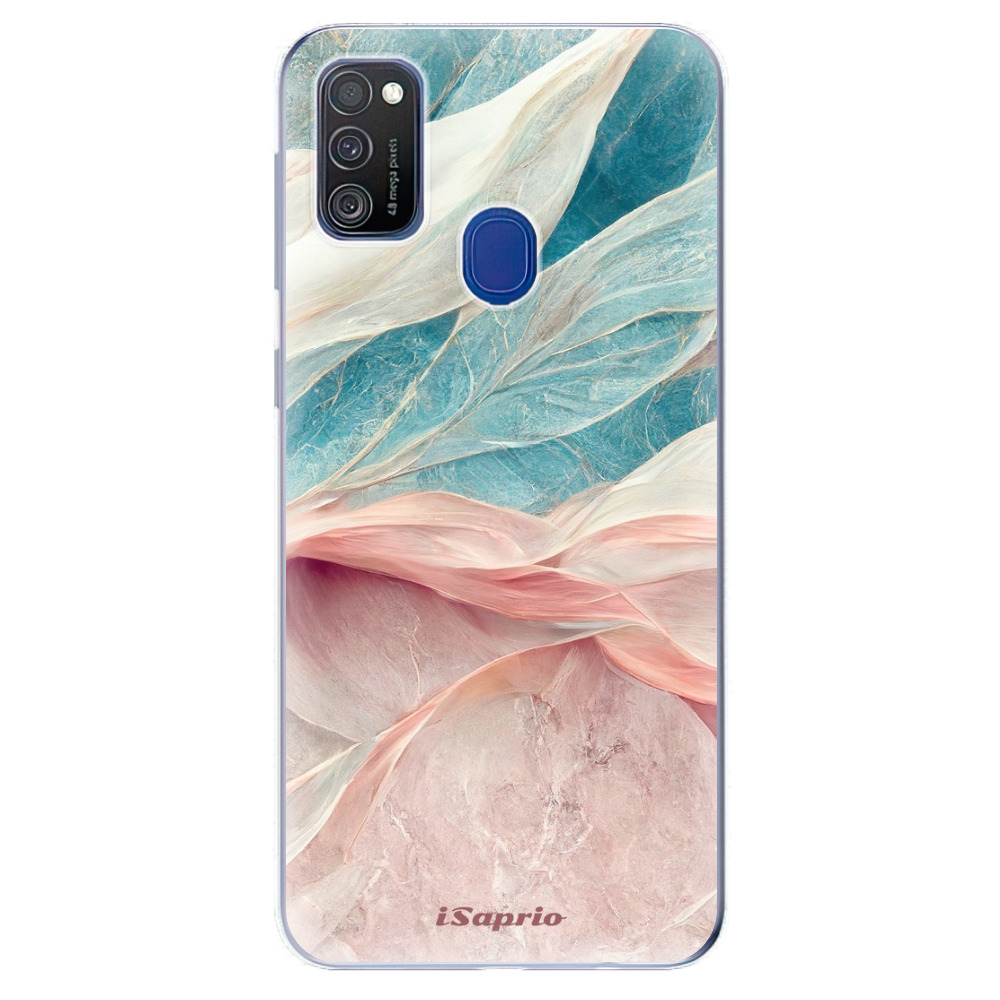 Odolné silikonové pouzdro iSaprio - Pink and Blue - Samsung Galaxy M21