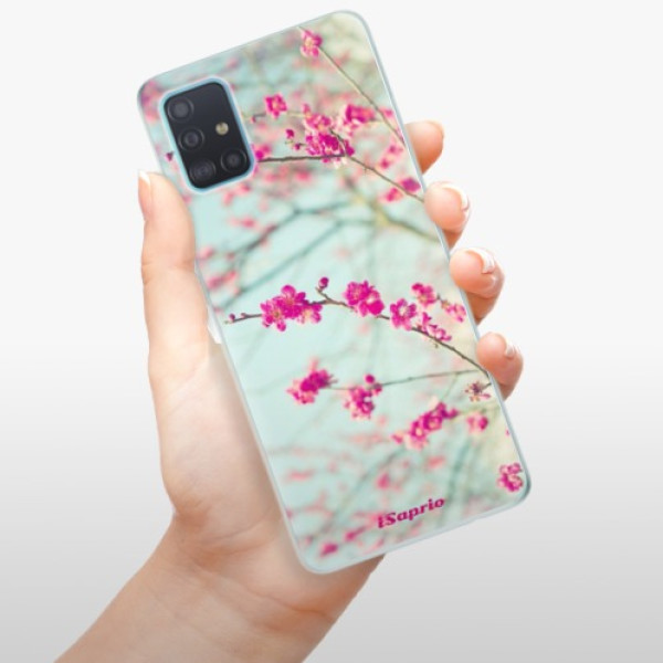 Silikonové pouzdro iSaprio - Samsung Galaxy A51 - Blossom 01