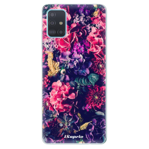 Odolné silikonové pouzdro iSaprio - Flowers 10 - Samsung Galaxy A51