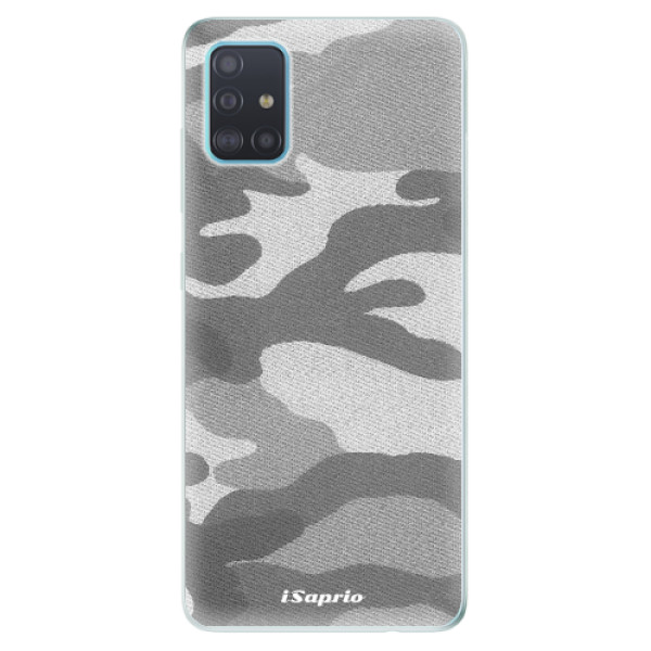 Odolné silikonové pouzdro iSaprio - Gray Camuflage 02 - Samsung Galaxy A51