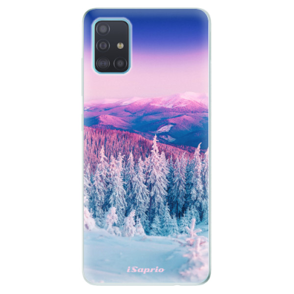 Odolné silikonové pouzdro iSaprio - Winter 01 na mobil Samsung Galaxy A51 (Silikonový odolný kryt, obal, pouzdro iSaprio - Winter 01 na mobilní telefon Samsung Galaxy A51)
