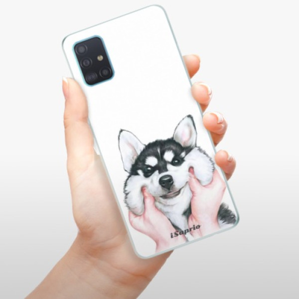 Silikonové pouzdro iSaprio - Samsung Galaxy A51 - Malamute 01