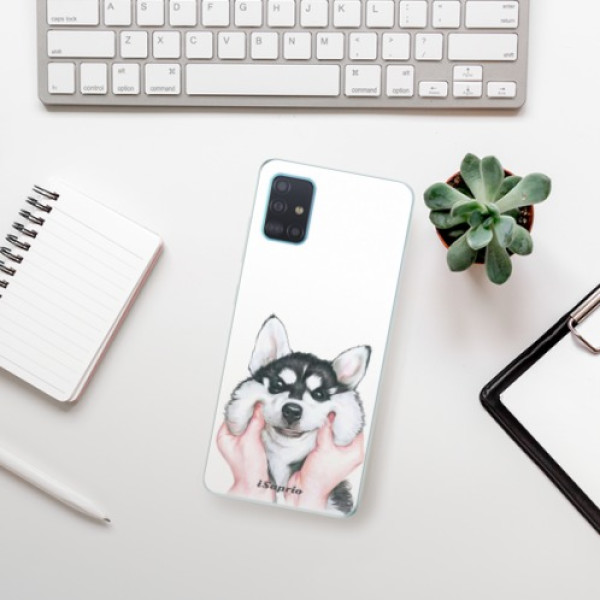 Silikonové pouzdro iSaprio - Samsung Galaxy A51 - Malamute 01