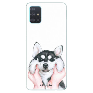 Silikonové pouzdro iSaprio - Samsung Galaxy A51 - Malamute 01